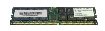 371-0865-01 - Sun 2GB DDR-400MHz PC3200 ECC Registered CL3 184-Pin DIMM Dual Rank Memory Module for Sun Ultra 40