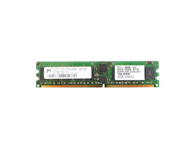 371-0866-01 - Sun 1GB DDR-400MHz PC3200 ECC Registered CL3 184-Pin DIMM Memory Module