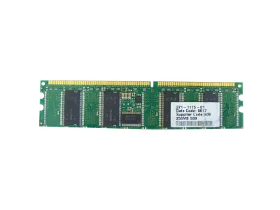 371-1115-01 - Sun 256MB DDR-266MHz PC2100 ECC Registered CL2.5 184-Pin DIMM Memory Module