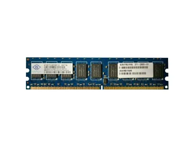 371-2000-01 - Sun 2GB DDR2-667MHz PC2-5300 ECC Unbuffered CL5 240-Pin DIMM Dual Rank Memory Module