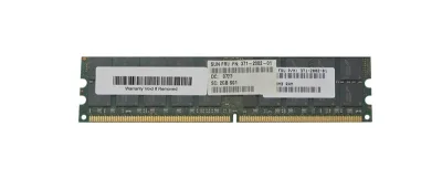 371-2002-01 - Sun 2GB DDR2-667MHz PC2-5300 ECC Registered CL5 240-Pin DIMM Dual Rank Memory Module for Sun Ultra 40 M2 Workstation