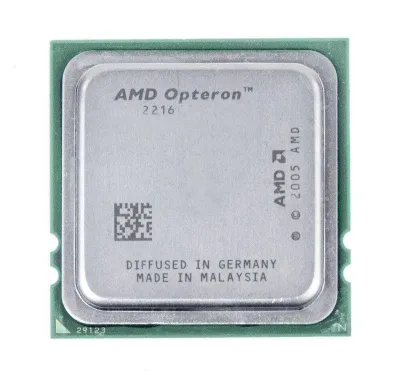 371-2499 - Sun 2.4GHz 1000MHz FSB 1MB L2 Cache Socket F (1207) F3 Stepping AMD Dual Core Opteron 2216 Processor Upgrade for Sun Fire X4100 M2 RoHS Y