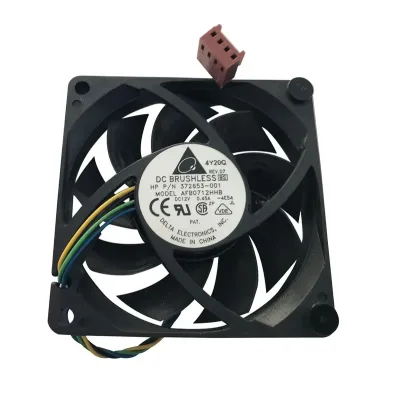 372653-001 - HP 70mm x 70mm x 15mm 12V DC Fan