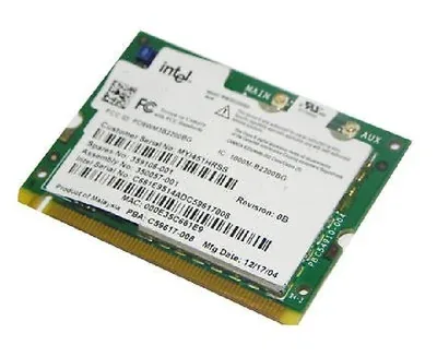 373025-001 - HP Mini PCI Intel Pro Wireless 2200BG Wi-Fi 802.11b/g Wireless Lan Card for Pavilion Notebook PCs
