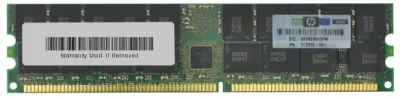 373030-B51 - HP 2GB DDR-400MHz PC3200 ECC Registered CL3 184-Pin DIMM 2.5V Dual Rank Memory Module