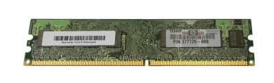 377726-888 - HP 1GB DDR2-667MHz PC2-5300 non-ECC Unbuffered CL5 240-Pin DIMM 1.8V Memory Module