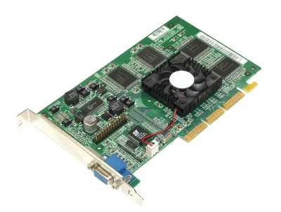 378TX - Dell 32MB Nvidia NV15 GTS VGA AGP DDR Video Graphics Card