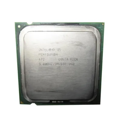 379288-202 - HP 3.80GHz 800MHz FSB 2MB L2 Cache Socket LGA775 Intel Pentium 4 670 1-Core Processor