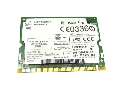 380684-001 - HP Mini PCI-Express 802.11b/g Wireless Lan Card (Intel Pro) for NC6220 Business Notebook