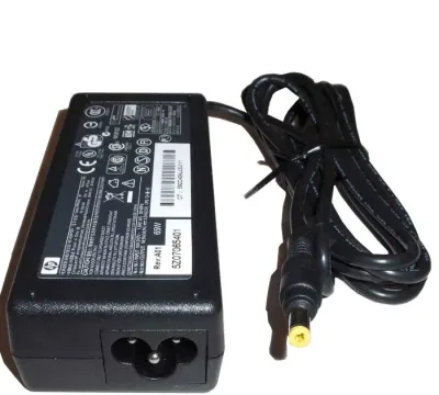381090-001 - HP 65-Watts 18.5V 3.5A AC Adapter for Pavilion and Presario Notebook PCs