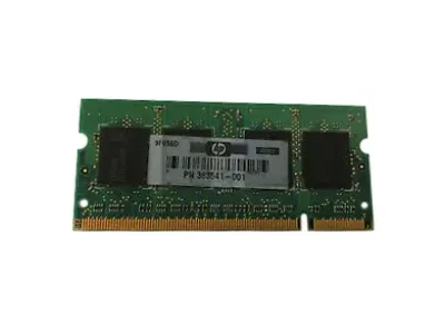 383541-001 - HP 512MB DDR2-400MHz PC2-3200 non-ECC Unbuffered CL3 200-Pin SoDimm 1.8V Memory Module