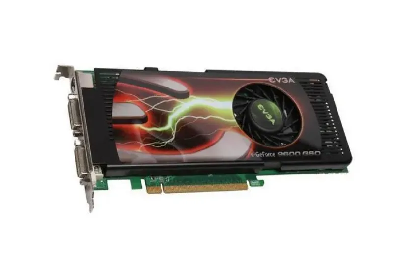 384-P3-N965-B1 - EVGA GeForce 9600 GSO 384MB 192-Bit GDDR3 PCI Express 2.0 x16 HDCP Ready SLI Support Video Graphics Card