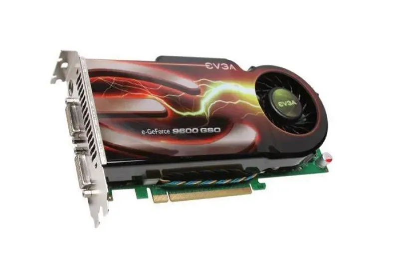 384-P3-N966-K1 - EVGA GeForce 9600 GSO 384MB GDDR3 192-Bit HDCP Ready SLI Support PCI Express 2.0 x16 Video Graphics Card