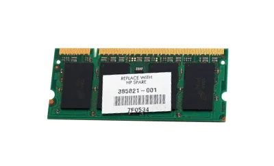 385821-001 - HP 512MB DDR2-533MHz PC2-4200 non-ECC Unbuffered CL4 200-Pin SoDimm 1.8V Memory Module