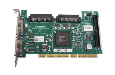 3892B365 - Dell / Microsemi ASC-39160 64-Bit PCI Express Ultra-160 SCSI Dual Channel Storage Controller
