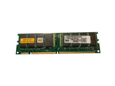 38L3568 - IBM 128MB 66MHz PC66 non-ECC Unbuffered CL3 168-Pin DIMM Memory Module