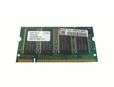 38L4696 - IBM 256MB DDR-266MHz PC2100 non-ECC Unbuffered CL2.5 200-Pin SoDimm Memory Module