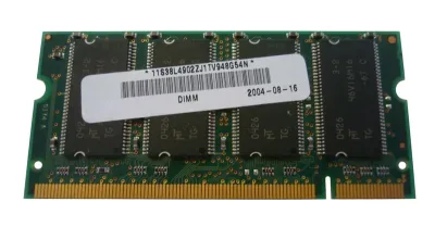 38L4902 - IBM 256MB DDR-333MHz PC2700 non-ECC Unbuffered CL2.5 200-Pin SoDimm Memory Module for ThinkPad X31