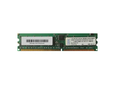 38L5220 - IBM 1GB Kit (2 X 512MB) DDR-400MHz PC3200 ECC Registered CL3 184-Pin DIMM Memory