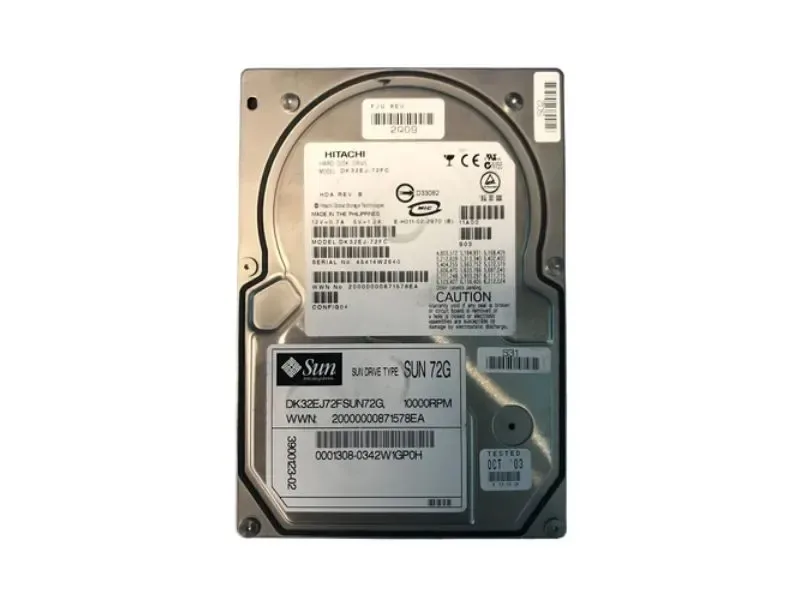 390-0123-02 - Sun 73GB 10000RPM Fibre Channel 2GB/s 3.5-inch Hard Drive