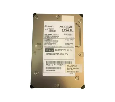 390-0143 - Sun 73GB 15000RPM Ultra-320 SCSI LVD Hot-Pluggable 80-Pin 3.5-inch Hard Drive