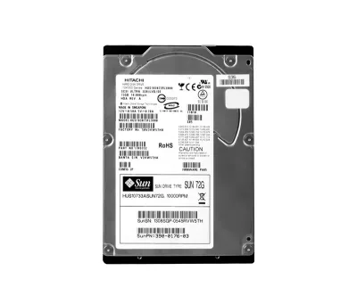 390-0176 - Sun 73GB 10000RPM Ultra-320 SCSI LVD Hot-Pluggable 80-Pin 3.5-inch Hard Drive
