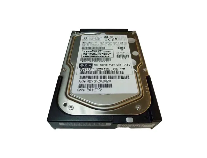 390-0197-01 - Sun 146GB 15000RPM Fibre Channel 2GB/s Hot-Pluggable Dual Port 3.5-inch Hard Drive for Sun StorEdge 3510/6130 Array