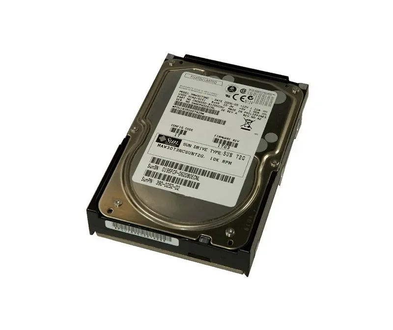 390-0252 - Sun 73GB 10000RPM Ultra-320 SCSI LVD Hot-Pluggable 80-Pin 3.5-inch Hard Drive
