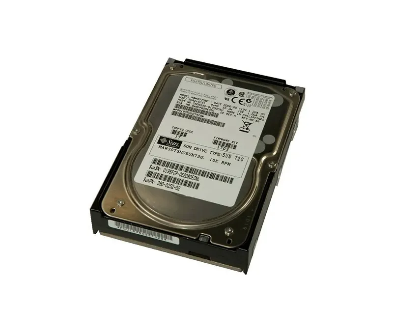 390-0252-02 - Sun 73GB 10000RPM Ultra-320 SCSI LVD Hot-Pluggable 80-Pin 3.5-inch Hard Drive