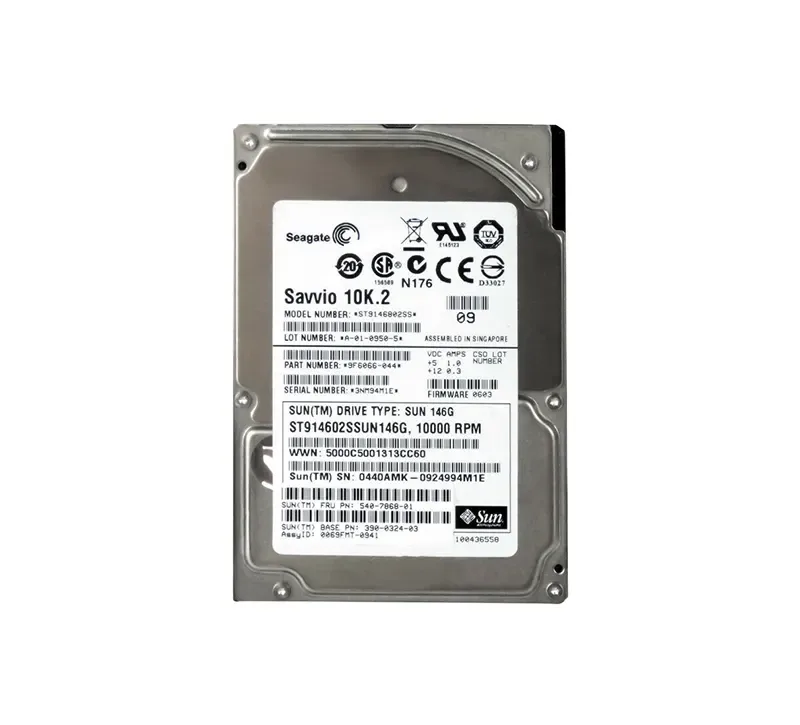 390-0324-01 - Sun 146GB 10000RPM SAS 3GB/s Hot-Pluggable 2.5-inch Hard Drive