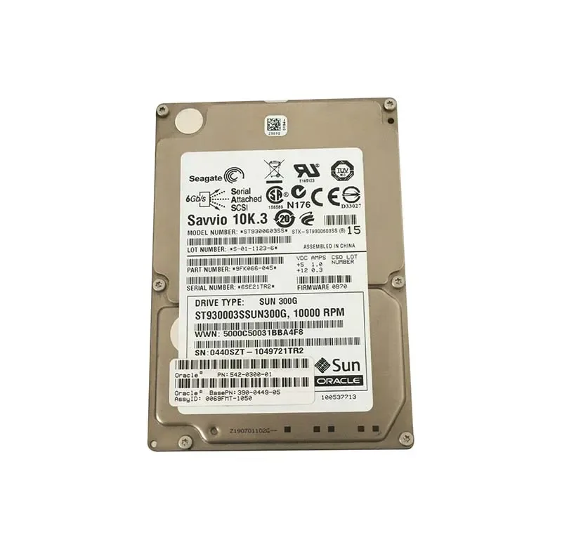 390-0449-02 - Sun 300GB 10000RPM SAS 6Gb/s 16MB Cache 2.5-inch Hard Drive