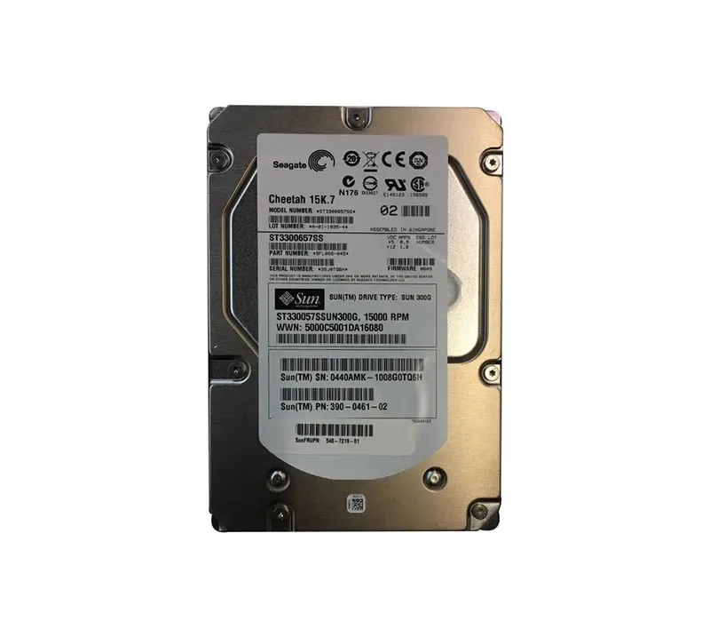 390-0461 - Sun 300GB 15000RPM SAS 3GB/s Hot-Pluggable 16MB Cache 3.5-inch Hard Drive