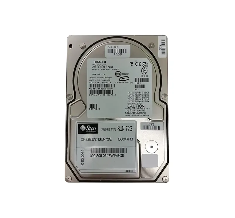3900108-01 - Sun 73GB 10000RPM Ultra-320 SCSI LVD Hot-Pluggable 80-Pin 3.5-inch Hard Drive