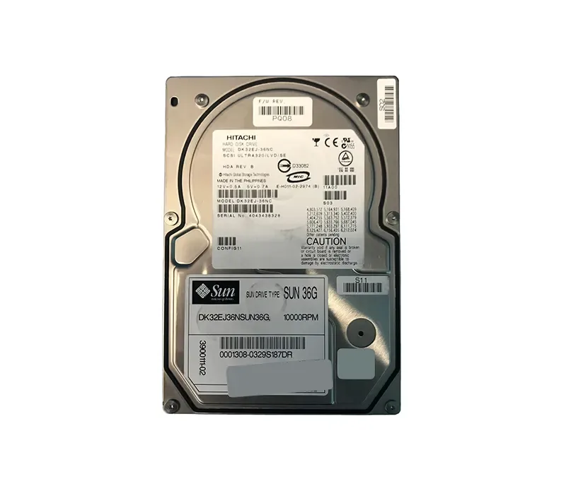 3900111-02 - Sun 36.4GB 10000RPM Ultra-320 SCSI LVD Hot-Pluggable 80-Pin 3.5-inch Hard Drive