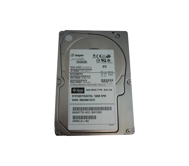 3900121-02 - Sun 73GB 10000RPM Fibre Channel 2Gb/s 3.5-inch Hard Drive