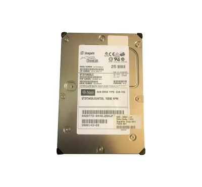 390-0143 - Sun 73GB 15000RPM Ultra-320 SCSI LVD Hot-Pluggable 80-Pin 3.5-inch Hard Drive