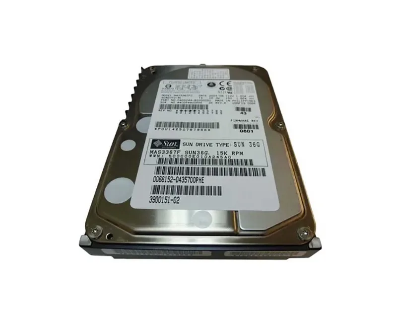 390-0151 - Sun 36.4GB 15000RPM Fibre Channel 2Gb/s Hot-Pluggable 3.5-inch Hard Drive