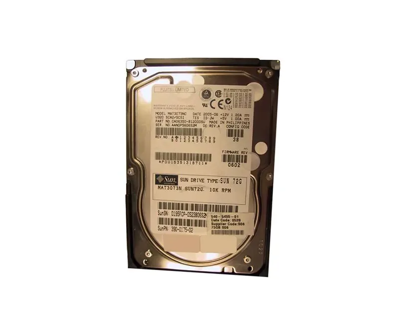 3900175-03 - Sun 73GB 10000RPM Ultra-320 SCSI LVD Hot-Pluggable 80-Pin 3.5-inch Hard Drive