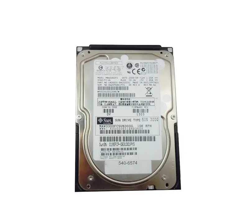 390-0258 - Sun 300GB 10000RPM Fibre Channel 2Gb/s 8MB Cache 3.5-inch Hard Drive
