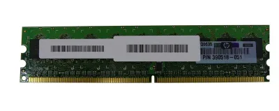 390518-051 - HP 512MB DDR2-533MHz PC2-4200 ECC Unbuffered CL4 240-Pin DIMM 1.8V Memory Module