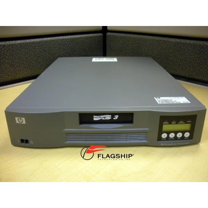 391206-001 - HP 3.2/6.4TB LTO-3 StorageWorks 1/8 Ultrium 960 Tape Auto-loader (Clean)