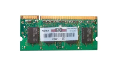 395317-933 - HP 512MB DDR2-667MHz PC2-5300 non-ECC Unbuffered CL5 200-Pin SoDimm 1.8V Memory Module
