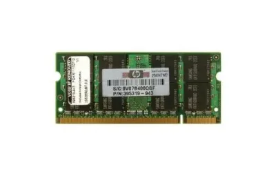395319-943 - HP 2GB DDR2-667MHz PC2-5300 non-ECC Unbuffered CL5 200-Pin SoDimm 1.8V Memory Module