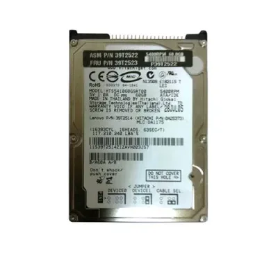39T2522 - IBM 60GB 5400RPM IDE 2.5-inch Laptop Hard Disk Drive
