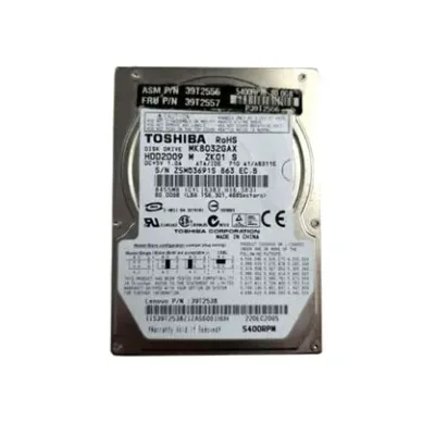 39T2538 - IBM 80GB 5400RPM ATA-100 2.5-inch Hard Drive