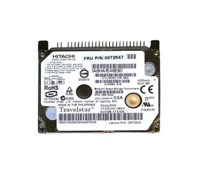 39T2547 - IBM 60GB 4200RPM ATA-100 2MB Cache 1.8-inch Hard Drive for ThinkPad X40