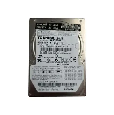 39T2557 - IBM 80GB 5400RPM ATA-100 2.5-inch Hard Drive