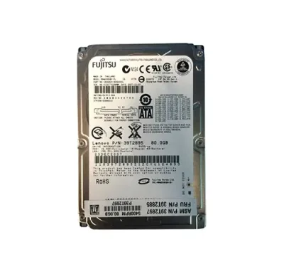 39T2895 - IBM Lenovo 80GB 5400RPM SATA 1.5GB/s 2.5-inch Hard Drive for ThinkPad