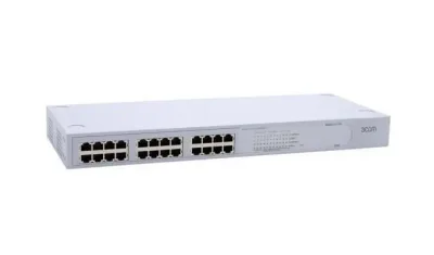 3C16471-ME - 3Com Baseline 2024 Ethernet Unmanaged Switch 24 x 10/100Base-TX Ethernet Switch