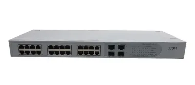 3C16487 - 3Com Baseline 2824 24-Port 10/100/1000Base-T + 4x SFP Gigabit Ethernet Switch